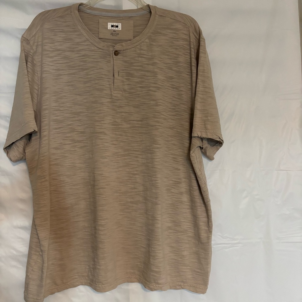 Joseph Abboud Tan Short Sleeve Tee